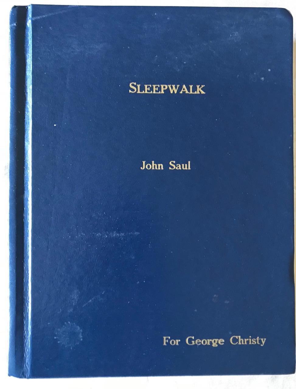 Image for Sleepwalk [Limited, signed hardbound edition]